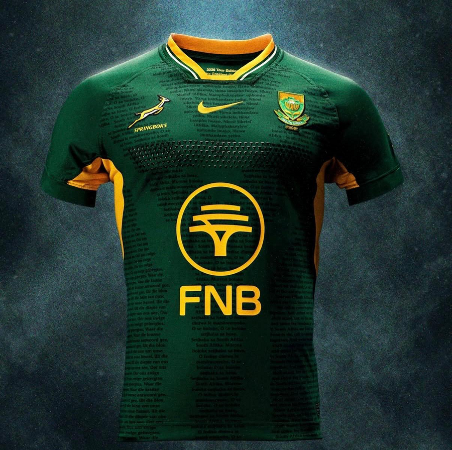 Springboks Nike Men's 2026 RGR Authentic Jersey